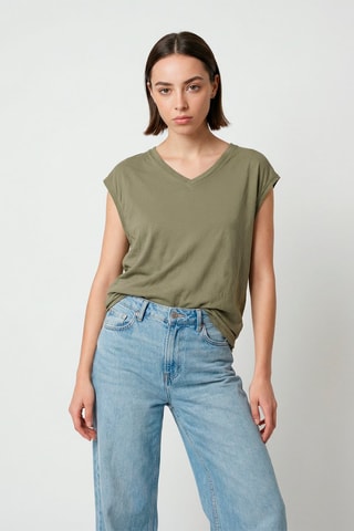 T-shirt Belinda - Vert olive