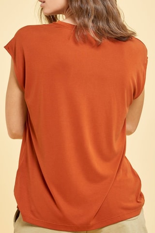 T-shirt Elise - Rouille