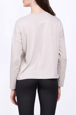 T-shirt Violette - Gris clair