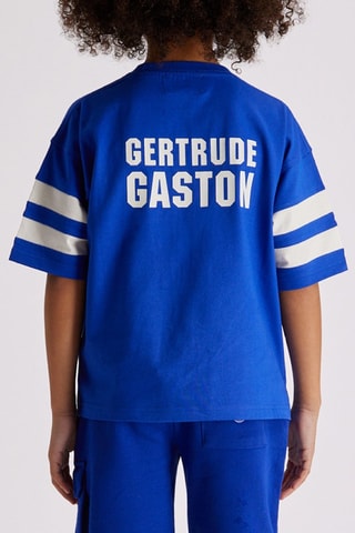 T-shirt Little Raphael - Bleu roi et blanc