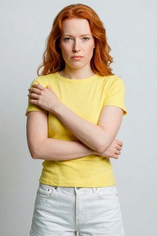 T-shirt Rose - Jaune