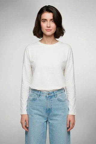 T-shirt Violette - Blanc