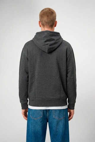 Sweat à capuche mixte Anto - Anthracite chiné