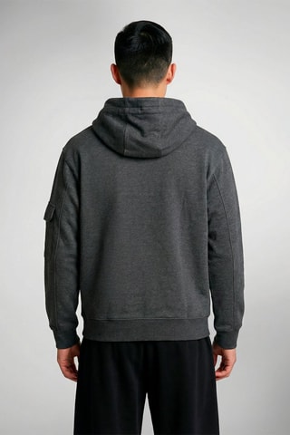 Sweat à capuche Bobby - Anthracite chiné