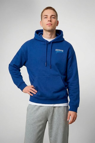 Sweat à capuche mixte Antocap - Bleu électrique
