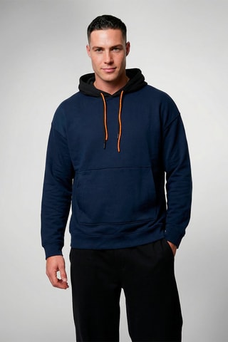Sweat à capuche Gregoire - Bleu nuit