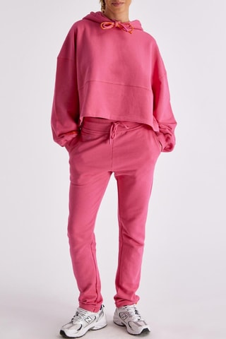 Sweat à capuche Aline - Fuchsia