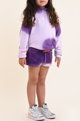 Sweat tie and dye Little Charly - Violet