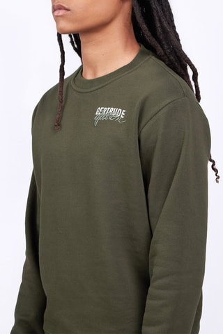 Sweat mixte Guillaume - Kaki