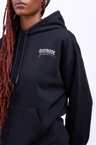 Sweat à capuche mixte Anto Noir