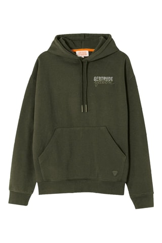 Sweat à capuche mixte Anto - Kaki