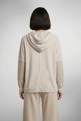 Sweat à capuche Antonia - Ecru