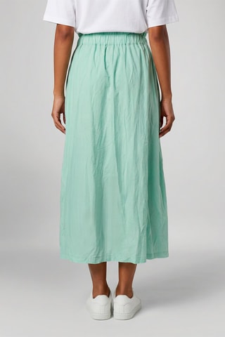 Jupe longue taille haute Denisa - Vert d’eau