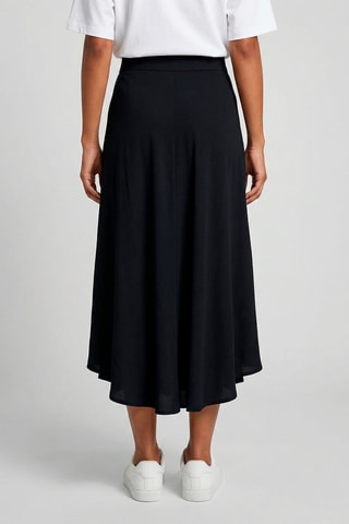 Jupe midi Candice - Noir