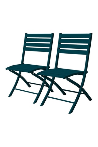 2 chaises pliables Marius - 46 x 41 x 82 cm