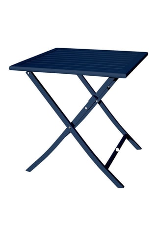 Guéridon 2 places de jardin pliable Marius - 70 x 70 x 73 cm