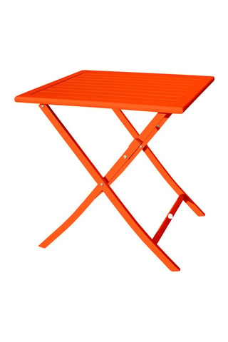 Guéridon 2 places de jardin pliable Marius - 70 x 70 x 73 cm