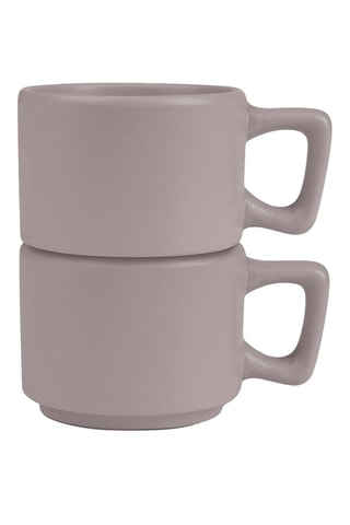 Juego de café de gres - 8 piezas