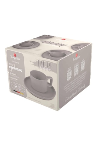Juego de café de gres - 8 piezas