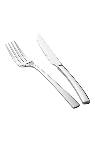 Cubertería de acero inoxidable Cutlery - 12 piezas