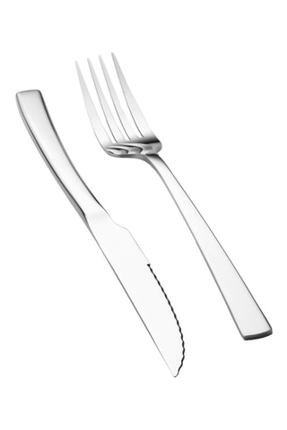 Cubertería de acero inoxidable Cutlery - 12 piezas