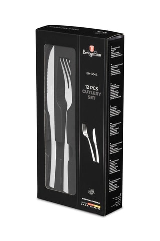 Cubertería de acero inoxidable Cutlery - 12 piezas