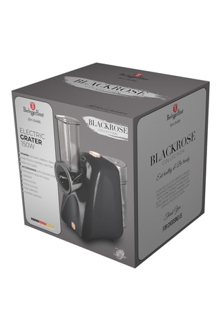 Rallador eléctrico de acero inoxidable Black Rose - 150 W