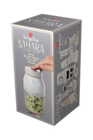 Picadora eléctrica de acero inoxidable - 400 ml