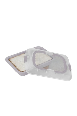 Asador alargado Matt Taupe Collection - 36,5 x 24,5 cm