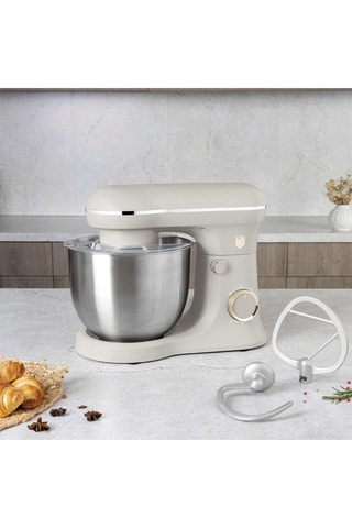 Batidora de pie de acero inoxidable - 1500 W - 6 velocidades
