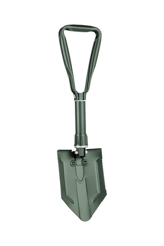 Pala plegable de camping - Verde