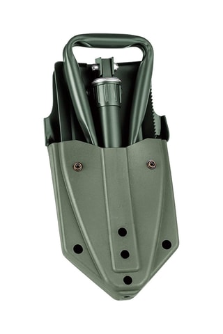 Pala plegable de camping - Verde