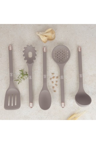 6 utensilios de cocina Taupe Collection