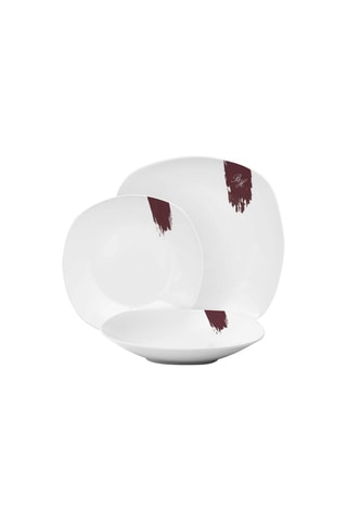 Vajilla de porcelana Bordeaux Collection - 18 piezas
