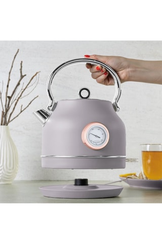 Hervidor de acero inoxidable Matt Taupe - 1,7 l