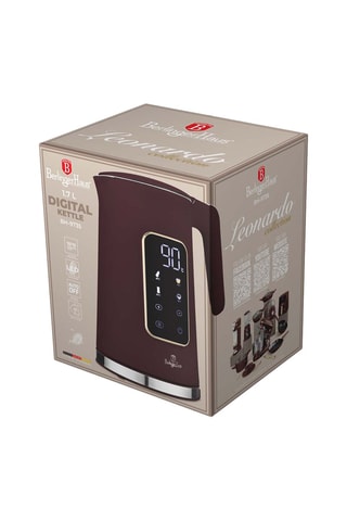 Hervidor eléctrico digital de acero inoxidable - 1,7 l - 2200 W