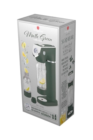 Máquinas para refrescos de acero inoxidable Matte Green Collection - 50 cl y 1 l