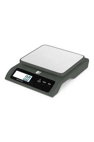 Báscula digital de acero inoxidable Matte Green - Hasta 6 kg
