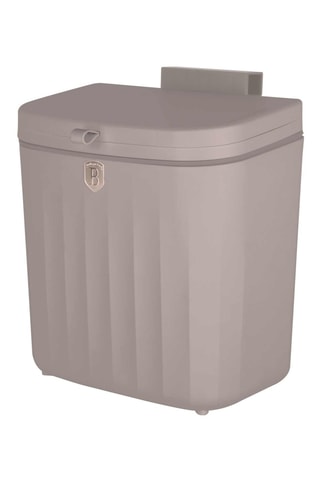 Papelera para colgar Taupe - 25,8 x 23,5 x 14,8 cm