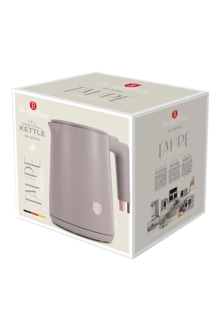 Hervidor de acero inoxidable Taupe - 1,7 l - 1800 W