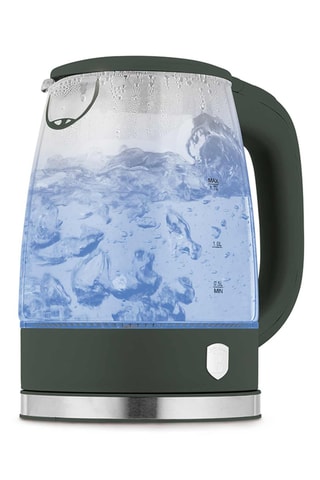 Hervidor de acero inoxidable Matte Green - 1,7 l - 1850-2200 W