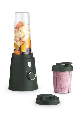 Batidora de vaso de acero inoxidable Matte Green - 320 W -  2 velocidades