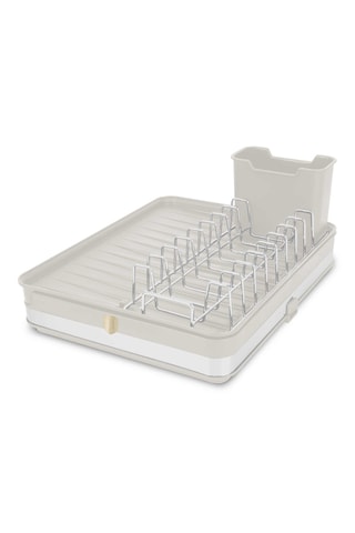Escurreplatos de acero inoxidable Sahara - 36,6 x 29,8 x 13 cm