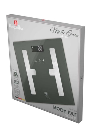 Báscula digital Matte Green - Hasta 180 kg