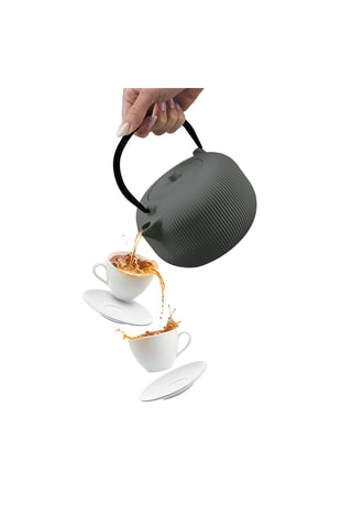 Tetera de metal fundido Matte Green - 1 l