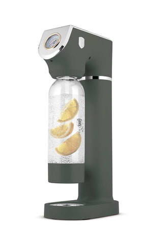 Máquina de agua con gas de acero inoxidable Matte Green - 1 l