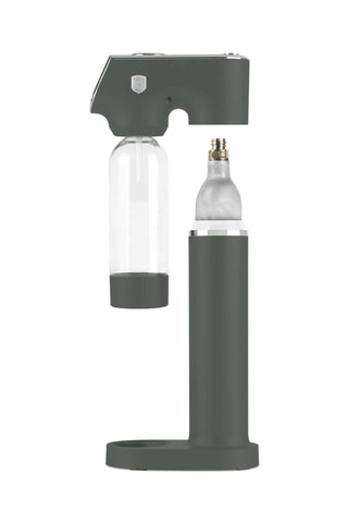 Máquina de agua con gas de acero inoxidable Matte Green - 1 l