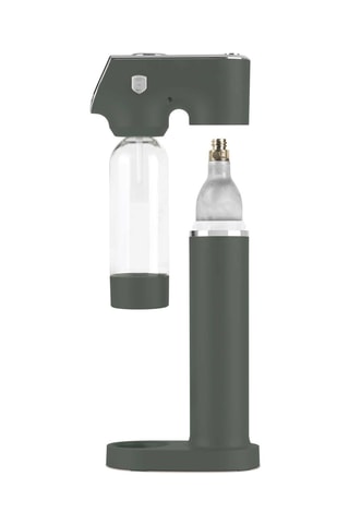 Máquina de agua con gas de acero inoxidable Matte Green - 1 l