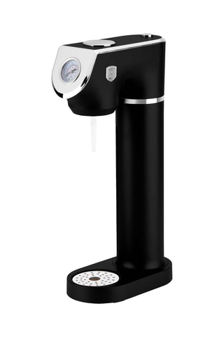Máquina de agua con gas de acero inoxidable Black Vantage - 1 l