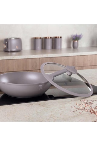 Wok Taupe - 28 cm - 3,2 l